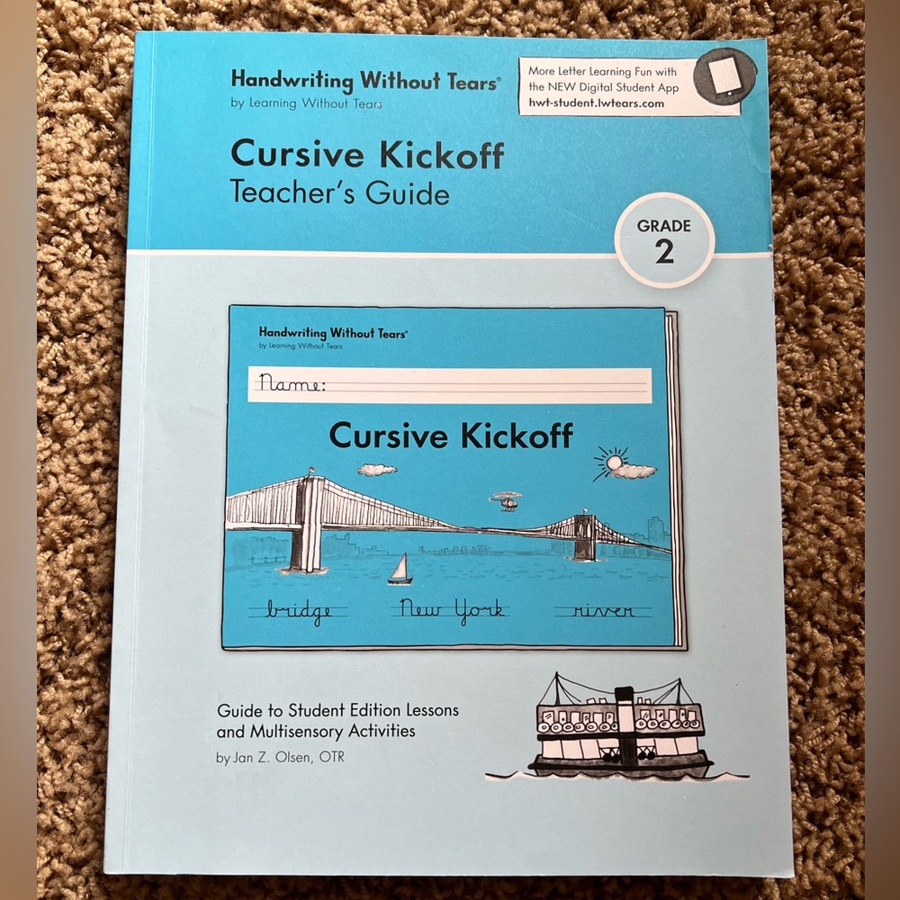 Handwriting Without Tears Cursive Kickoff Teacher's Guide